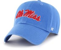 Ole Miss Rebels '47 Soccer Clean-Up Adjustable Hat - Navy