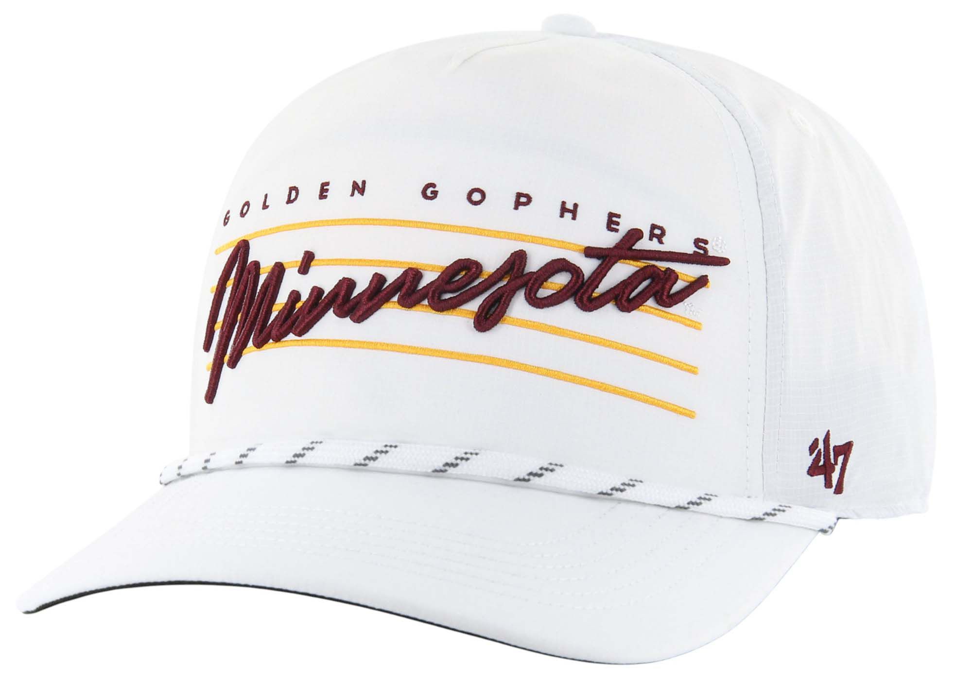 '47 Men's Minnesota Golden Gophers White Downburst Hitch Rope Adjustable Hat product image