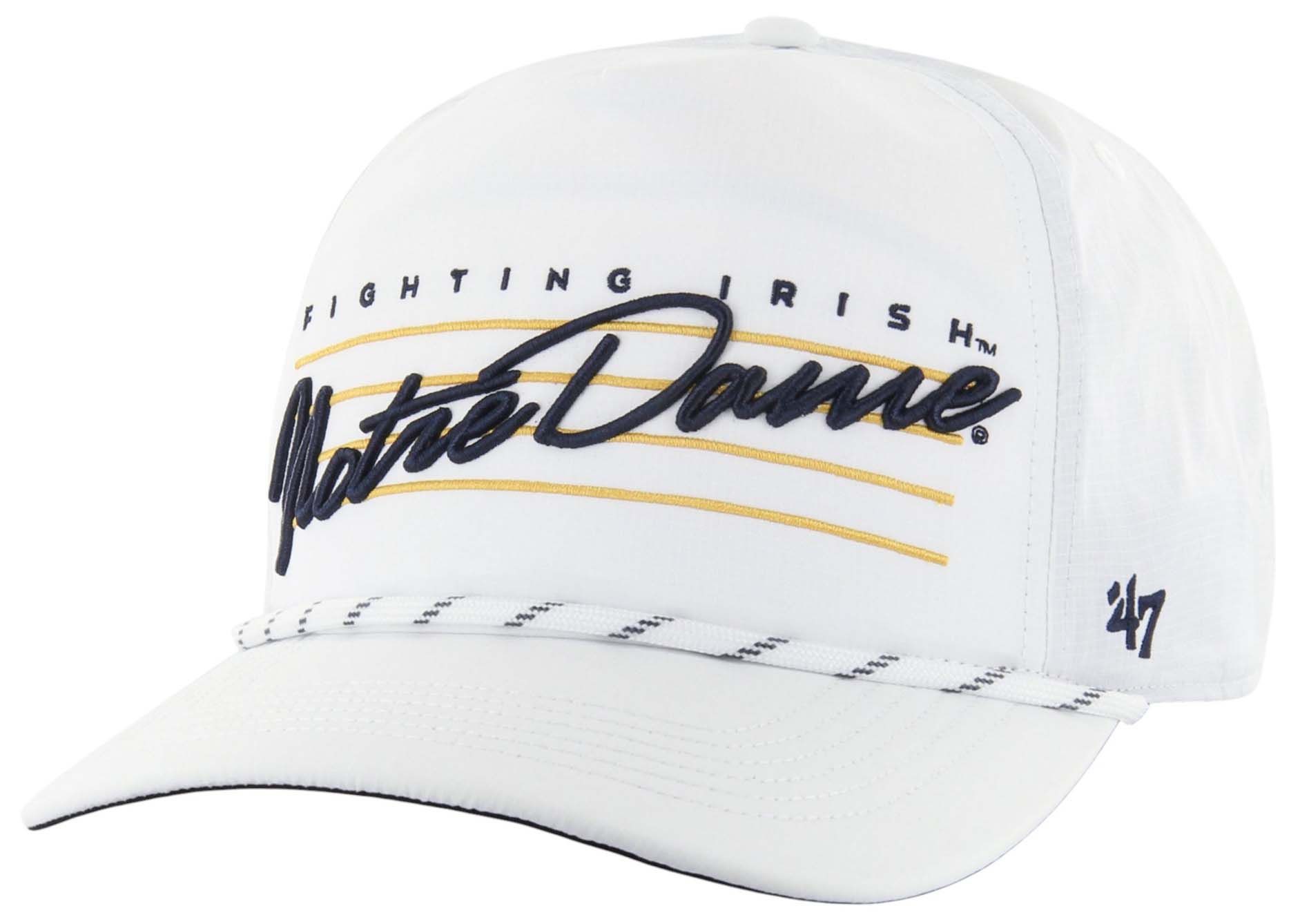 ‘47 Notre Dame Fighting Irish White Downburst Hitch Adjustable Hat product image