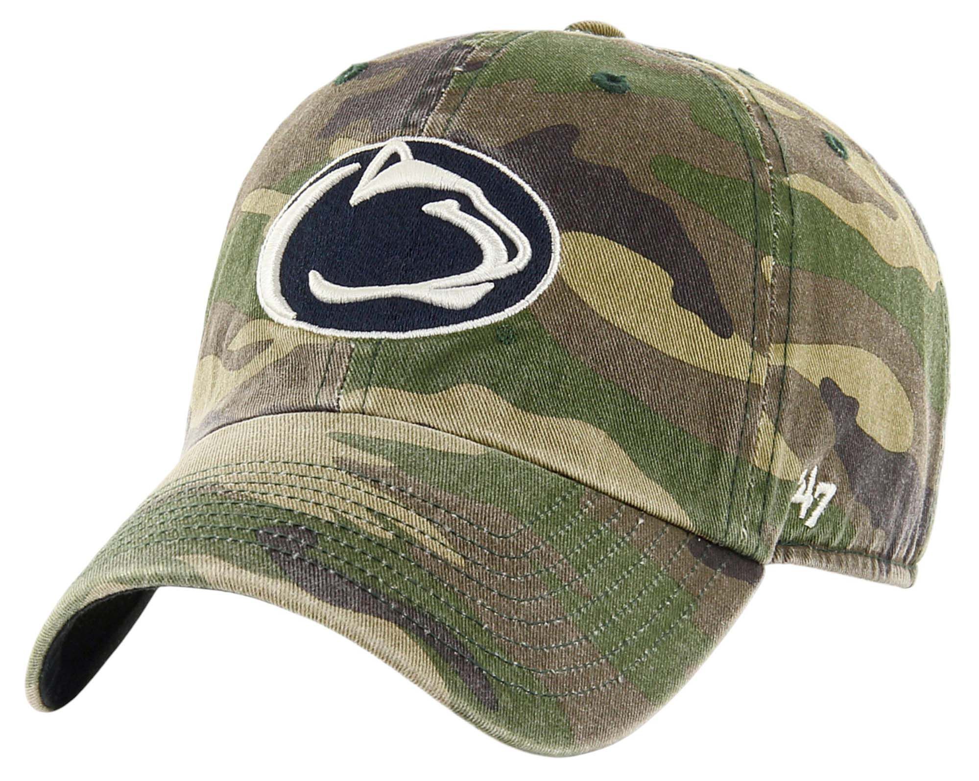 ‘47 Penn State Nittany Lions Camo Clean Up Adjustable Hat product image