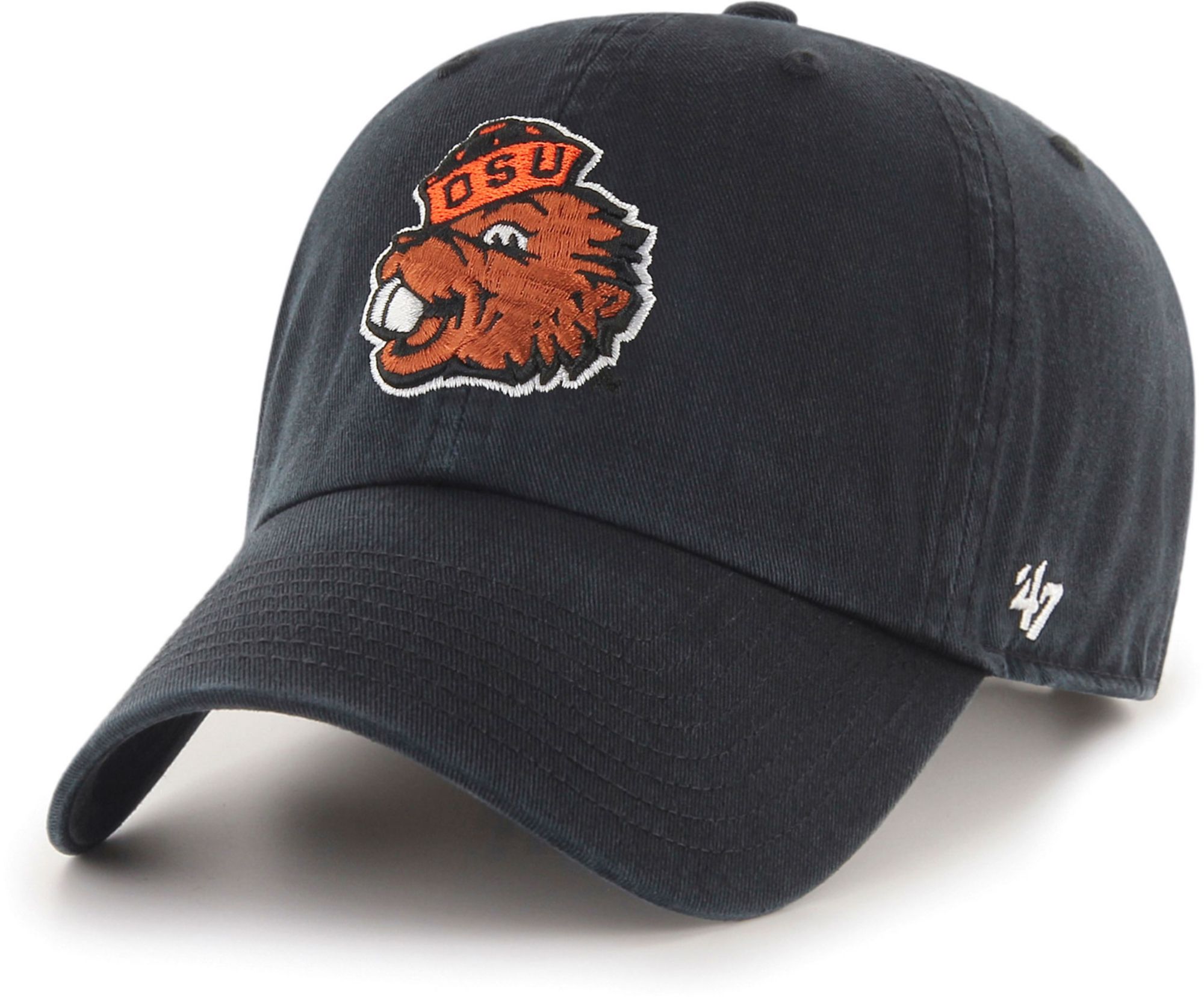 ‘47 Men's Oregon State Beavers Black Clean Up Adjustable Hat