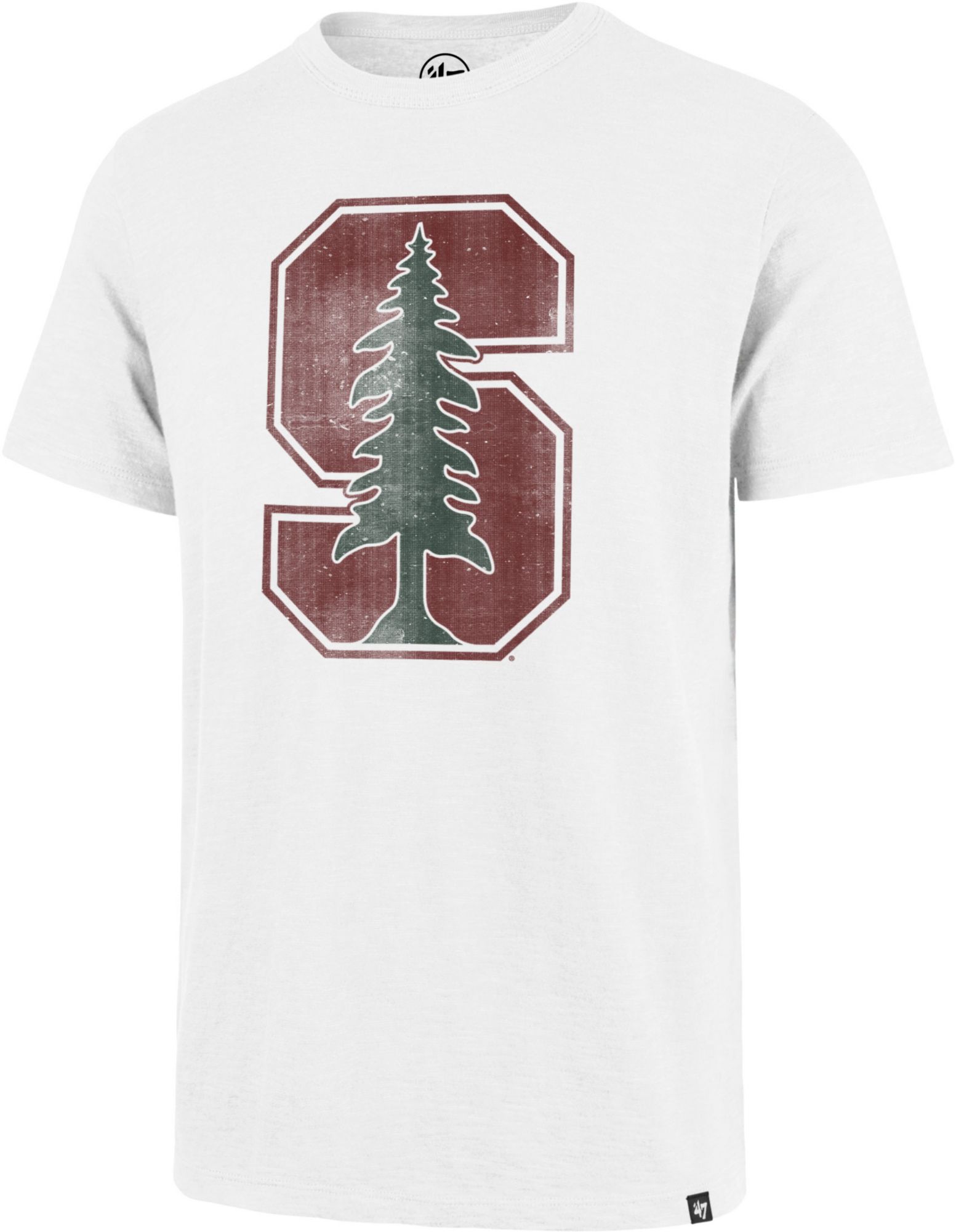 '47 Men's Stanford Cardinal White Grit Scrum T-Shirt product image