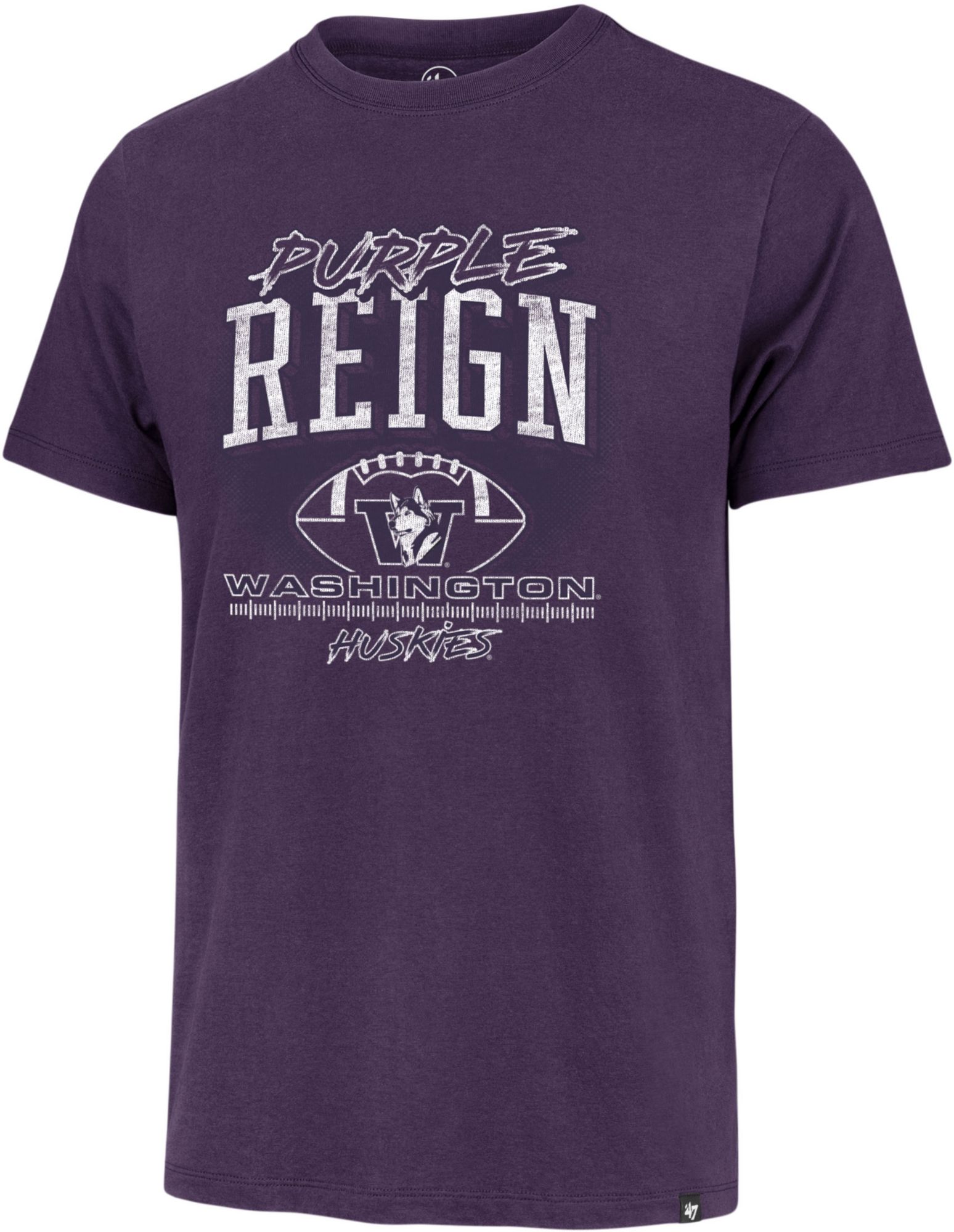 ‘47 Men's Washington Huskies Purple Reign Franklin T-Shirt