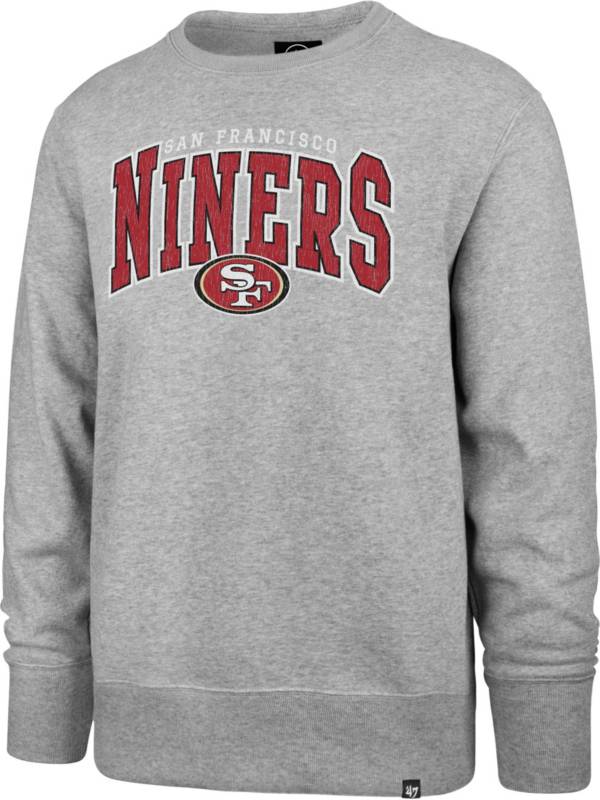 San Francisco 49ers Neutral Colour Wordmark Crew Sweatshirt