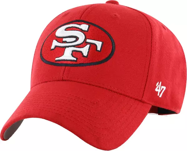 47 Men's San Francisco 49ers MVP Red Adjustable Hat | Dick's