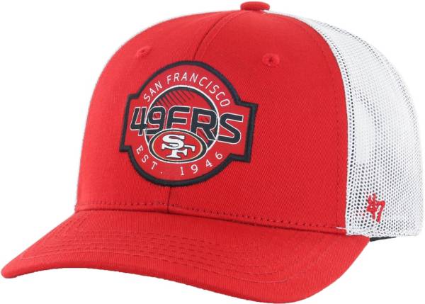 47 Men's San Francisco 49ers Chamberlain White Adjustable Hat