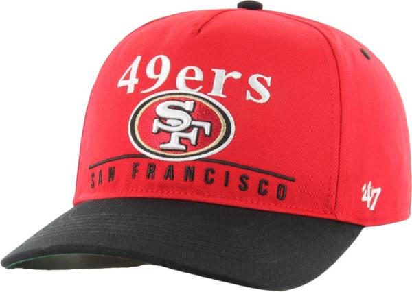 47 Men's San Francisco 49ers Super Hitch Throwback Red Adjustable Hat