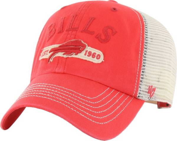 47 Men's Buffalo Bills Clean Up Red Adjustable Hat