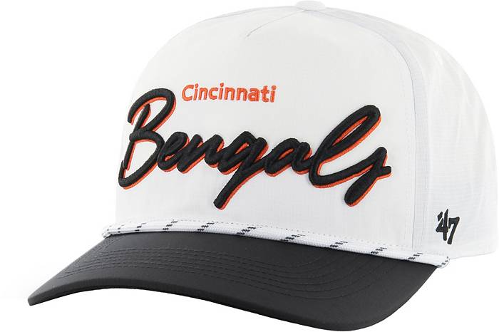 47 Men's Cincinnati Bengals Chamberlain Hitch White Adjustable Hat