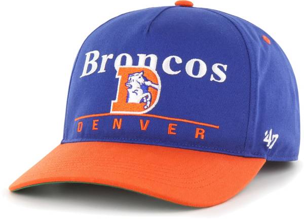 47 Men's Denver Broncos Pride Navy Clean Up Adjustable Hat