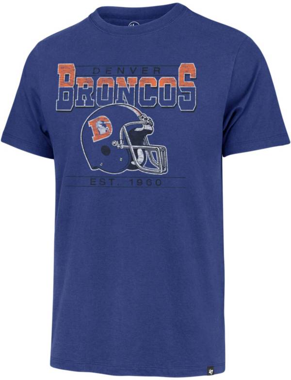 Dick's Sporting Goods '47 Men's Denver Broncos Navy Fieldhouse T