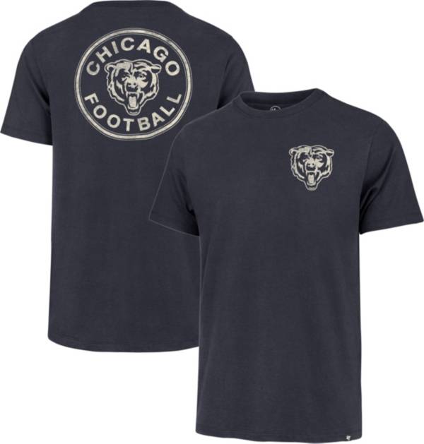 47 Men's Chicago Bears Franklin Back Play Navy T-Shirt