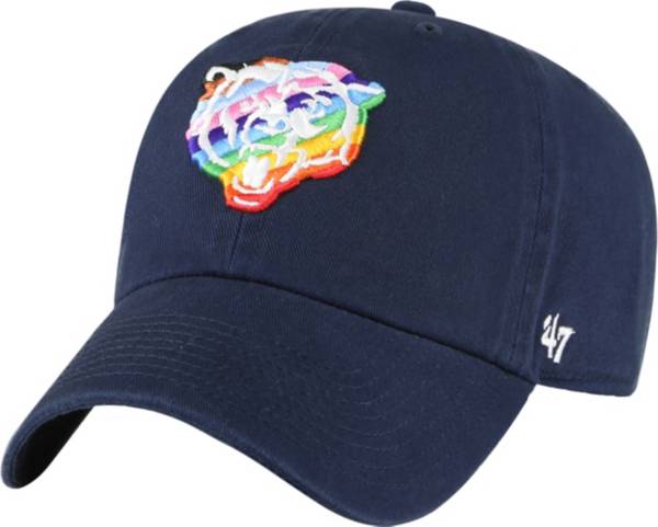 '47 Men's Chicago Bears Pride Navy Clean Up Adjustable Hat product image