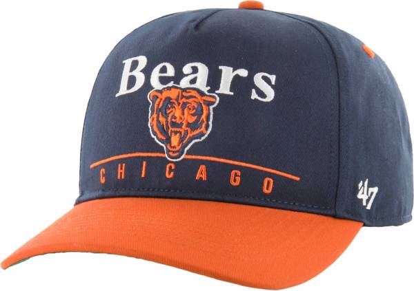 Men's New Era Navy/Orange Chicago Bears 2023 Sideline Script Logo