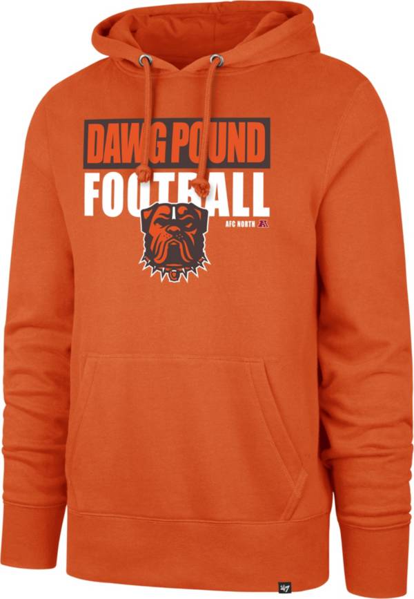 Browns orange outlet dawg pound hoodie