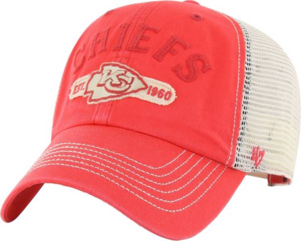 '47 Men's Kansas City Chiefs Riverbank Red Clean Up Adjustable Hat product image