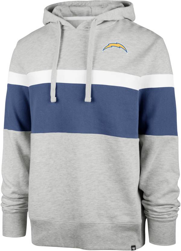 Los Angeles Chargers New Era Long Sleeve Hoodie T-Shirt - Powder Blue