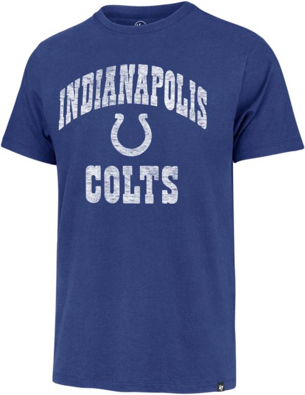 '47 Men's Indianapolis Colts Play Action Royal T-Shirt product image