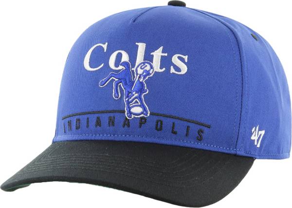 47 Men's Indianapolis Colts Super Hitch Throwback Royal Adjustable Hat