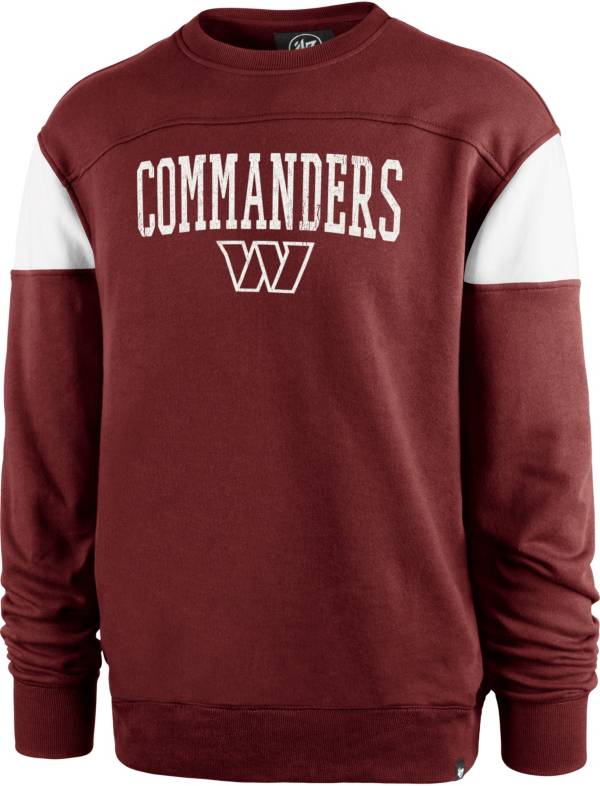 '47 Men's Washington Commanders Groundbreak Red Crew Sweatshirt product image
