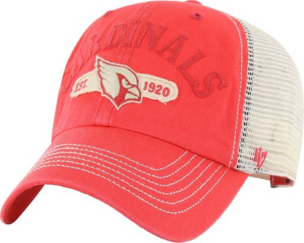 '47 Men's Arizona Cardinals Riverbank Red Clean Up Adjustable Hat product image