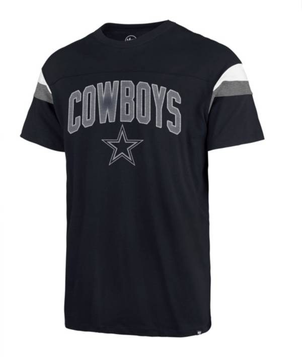 Nike Men's Dallas Cowboys Tony Pollard #20 Navy Logo T-Shirt