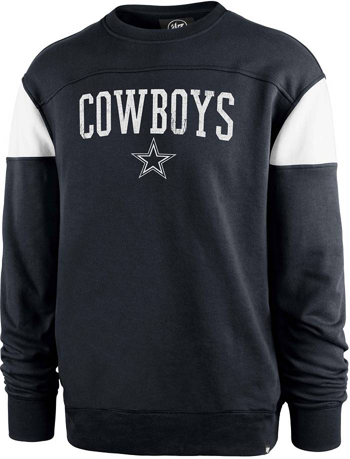 47 Men's Dallas Cowboys Groundbreak Onset Crew Sweatshirt