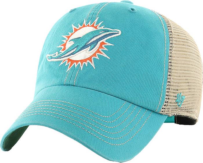 Men's '47 Aqua Miami Dolphins Gridiron Classics Franchise Legacy Fitted Hat Size: Medium