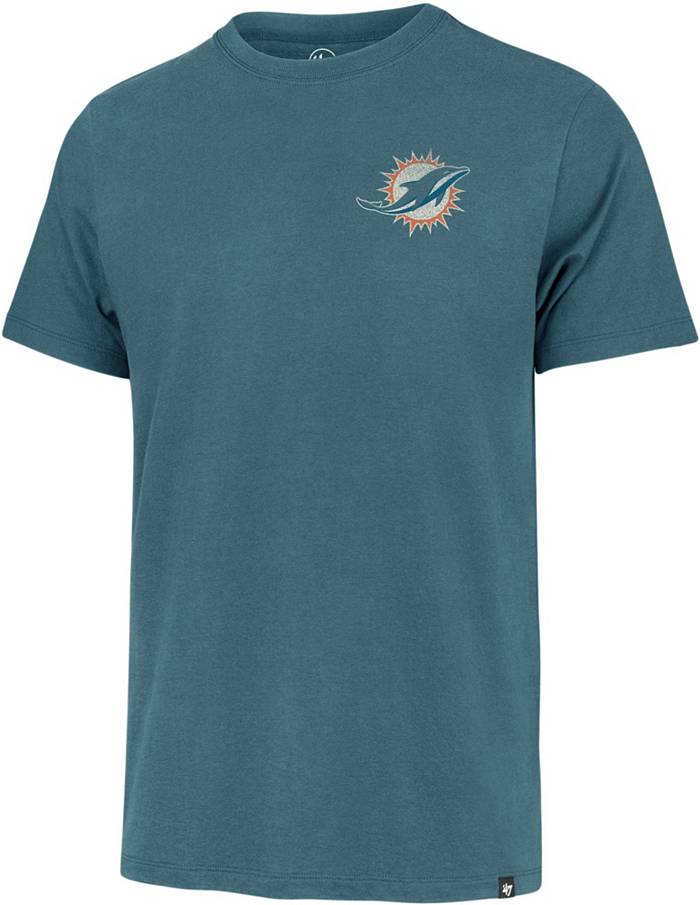 47 Men's Miami Dolphins Turnback Front Teal T-Shirt