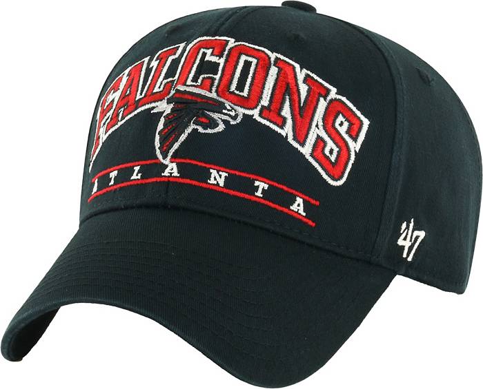 Men's '47 Black Atlanta Falcons MVP Adjustable Hat