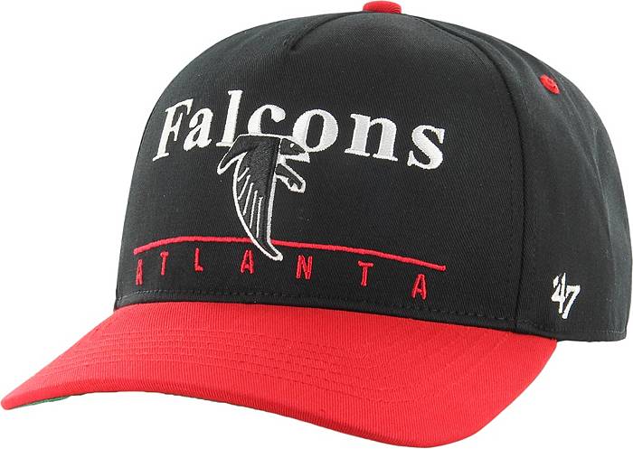 47 Men's Atlanta Falcons Super Hitch Throwback Black Adjustable Hat