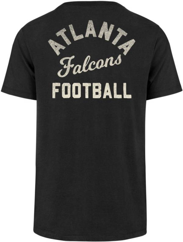 '47 Men's Atlanta Falcons Turnback Front Black T-Shirt product image