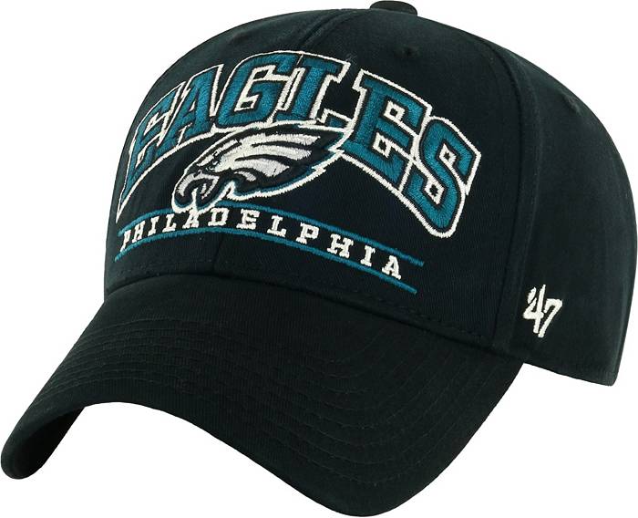 47 Men's Philadelphia Eagles Fletcher MVP Black Adjustable Hat