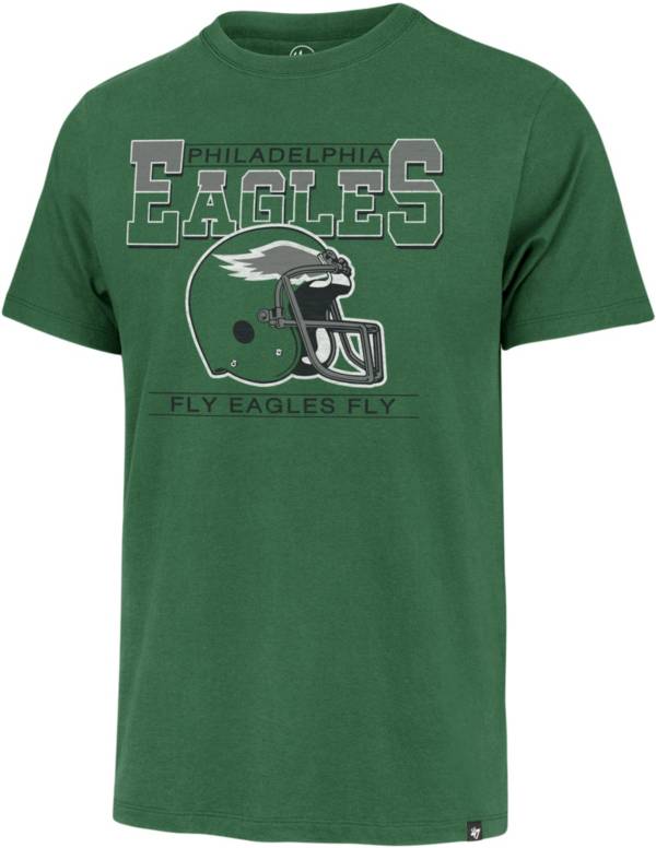 Men's Philadelphia Eagles '47 Black Team Stripe T-Shirt