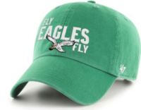 '47 Men's Philadelphia Eagles Pride Green Clean Up Adjustable Hat