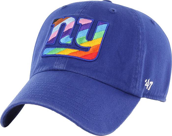 47 Men's New York Giants Pride Royal Clean Up Adjustable Hat