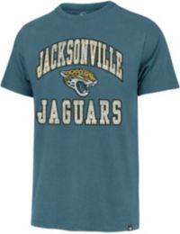 47 Brand / Men's Jacksonville Jaguars Stadium Wave White T-Shirt