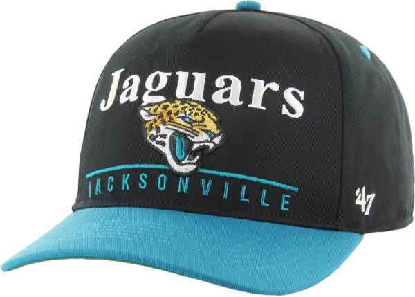 '47 Men's Jacksonville Jaguars Super Hitch Throwback Black Adjustable Hat