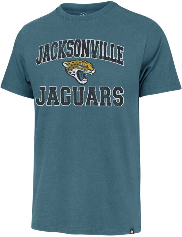 Men's Nike Black Jacksonville Jaguars Dri-FIT Cotton Essential Wordmark  T-Shirt