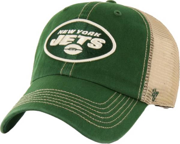 Men's '47 Camo/Black New York Jets Trucker Adjustable Hat