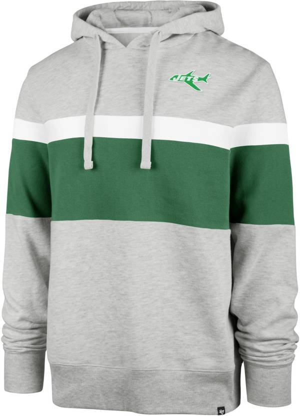 Full-Zip Fleece Extreme New York Jets Gray Hoodie