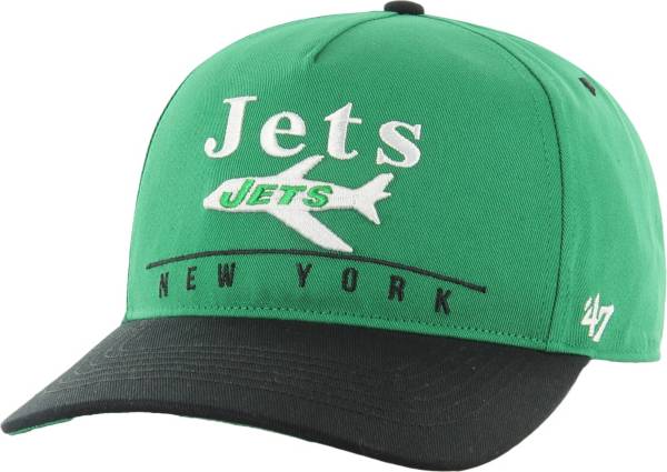 Men's New York Jets New Era White/Green Retro 9FIFTY Snapback Hat