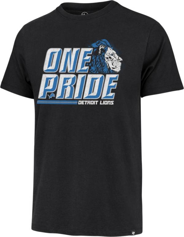 47 Men's Detroit Lions One Pride Black T-Shirt