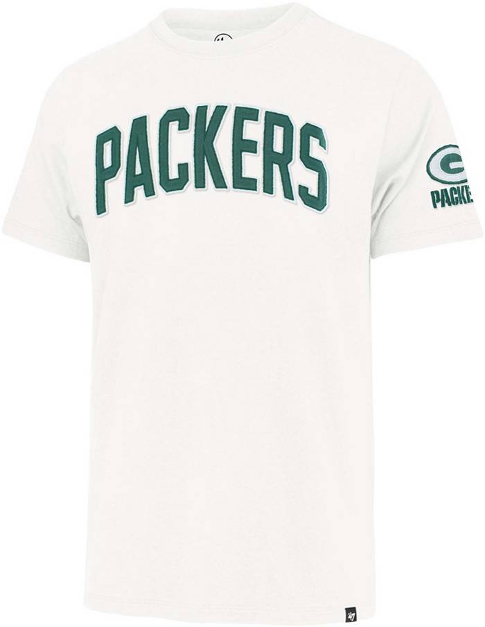 Football Fan Shop Officially Licensed NFL Short Sleeve Crew Neck - Packers - White