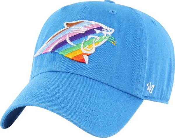 '47 Men's Carolina Panthers Pride Blue Clean Up Adjustable Hat product image