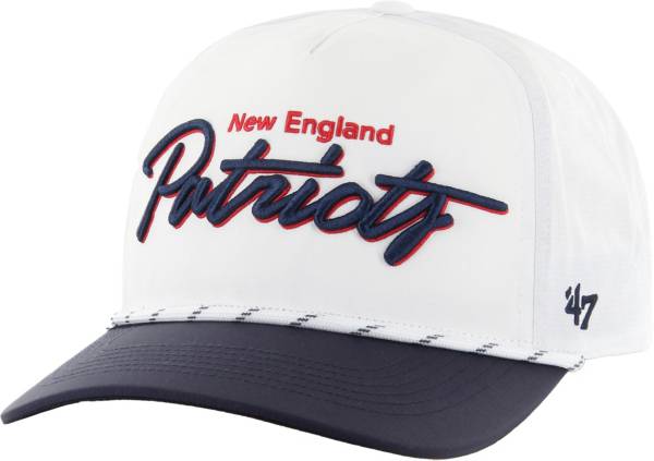 47 Men's New England Patriots Chamberlain Hitch White Adjustable