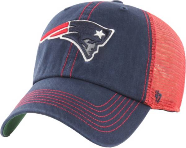 '47 Brand New England Patriots Clean Up Adjustable Hat (Navy)