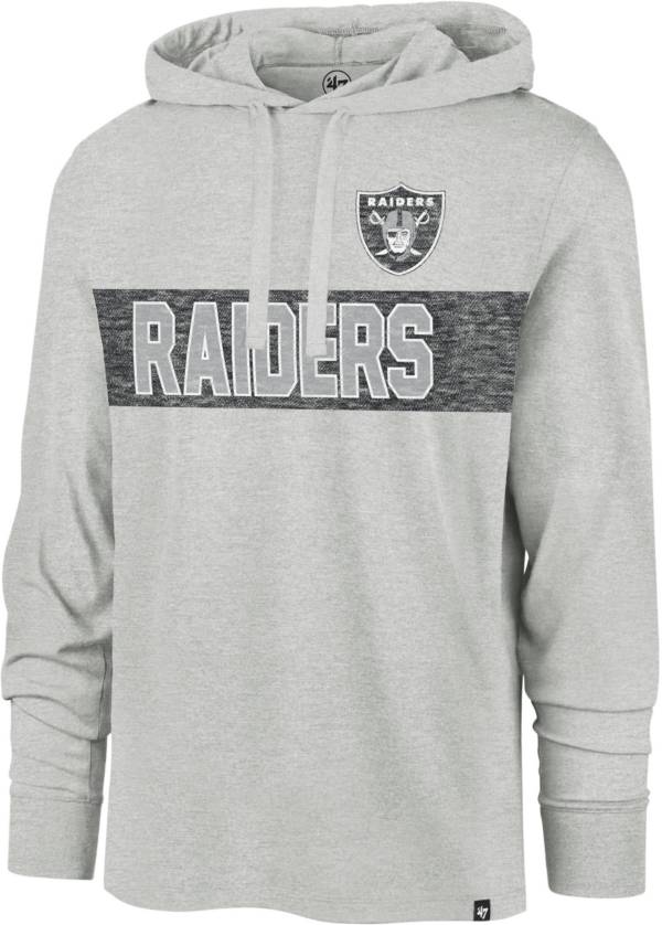 Raiders best sale hoodie grey