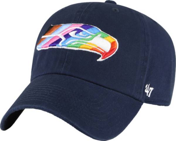 47 Men's Seattle Seahawks Super Hitch Throwback Royal Adjustable Hat