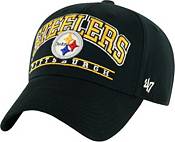 Preschool '47 Black Pittsburgh Steelers Logo MVP Adjustable Hat - OSFA 